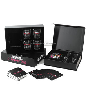 Stampa personalizzata per adulti osano bere carte da gioco per le notti di gioco festa di compleanno con bicchieri - Product Image 1