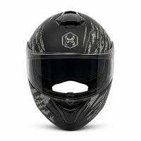 Casque de moto camouflage homologué DOT, modulaire, intégral, en ABS, avec double visière, pour une sécurité accrue lors de la conduite