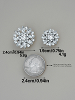 Boutons à tige en alliage de zinc pour chemises manteaux boutons de manchette boutons de col bricolage accessoires décoratifs en strass