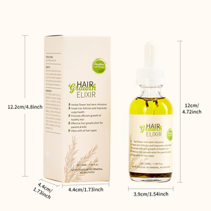 น้ำมันธรรมชาติ Polygonum multiforum ผมร่วงป้องกันผมร่วงทำให้ผมแข็งแรงขึ้นสารดูแลหนังศีรษะสำหรับผมร่วงผู้หญิงผู้ชาย - Product Image 1