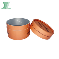 Boîte d'emballage cylindrique en carton kraft écologique personnalisée pour sel de bain, boîte en tube de papier pour suppléments de protéines en poudre