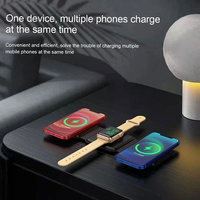 Support de Chargeur de Bureau Écologique 3-en-1 Magnétique Pliable à Charge Rapide 15W pour Station de Recharge Sans Fil – Meilleures Ventes