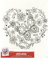 Ensemble de peinture sur toile personnalisable pour enfants, cadre en MDF de style dessin animé de 3 mm d'épaisseur, impression UV pré-imprimée, design gratuit, taille mini
