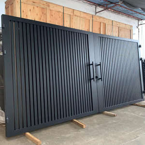 <span class=keywords><strong>Portail</strong></span> <span class=keywords><strong>Coulissant</strong></span> Électrique Moderne à <span class=keywords><strong>Angle</strong></span> <span class=keywords><strong>Droit</strong></span> de 90 Degrés pour Entrée de Villa, Cour et Maison de Campagne Autoconstruite - Product Image 5