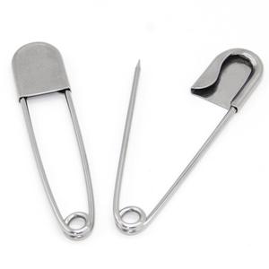 Grandes épingles de sûreté, grandes épingles de sûreté en acier inoxydable pour le linge robuste, taille 5 pouces (127mm) - Product Image 2