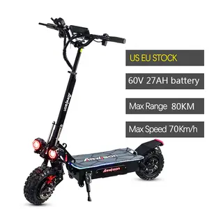 2024 Fast Europe Uk 5400w Off Road Elettr Escooter Offroad 6000 5600 Watt W Electro E Electric Scooter