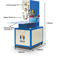 Mini machine d'emballage sous blister manuelle à haute fréquence