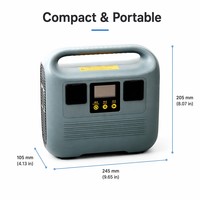 Chargeur-déchargeur intelligent rapide SKYRC PC2500, 2500W 4 canaux 12-14S LiPo LiHV pour batterie de drone agricole à charge lourde