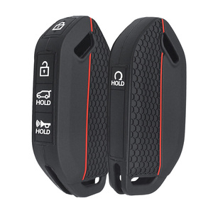 Juego de Funda de Silicona para Llave Remota de Coche con Llavero para Kia Carnival EV9 Picanto <span class=keywords><strong>GT</strong></span> <span class=keywords><strong>Line</strong></span> K3 K5 Sorento MQ4 KA4 Morning 2024 - Product Image 6
