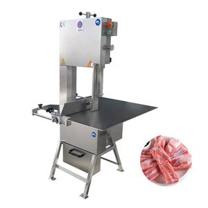 Scie <span class=keywords><strong>à</strong></span> ruban professionnelle robuste pour la <span class=keywords><strong>d</strong></span>écoupe de <span class=keywords><strong>viande</strong></span> congelée avec <span class=keywords><strong>poussoir</strong></span> pour les transformateurs de <span class=keywords><strong>viande</strong></span> et les boucherons - Product Image 2