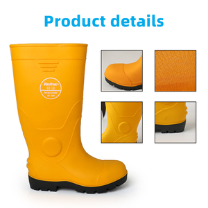<span class=keywords><strong>Botas</strong></span> de Lluvia Vaultex, Impermeables, de PVC, Amarillas, <span class=keywords><strong>Botas</strong></span> de Lluvia de Moda, <span class=keywords><strong>Botas</strong></span> de Goma para Jardín, Construcción, Venta al Por Mayor - Product Image 3