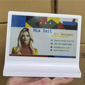 ป้ายชื่ออิเล็กทรอนิกส์ New Ble Epaper ขนาด 7.3 นิ้ว แบบสองด้าน สีสันสดใส ใช้หมึกอิเล็กทรอนิกส์ E-Ink สำหรับการประชุมอัจฉริยะ จอแสดงผล E Ink - Product Image 2
