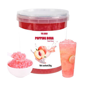 Concentré de Boba aux Baies de Haute Qualité 3kg en Bouteille pour Bubble Tea et Desserts, de Fabricants Fiables, Vente en Gros - Product Image 2