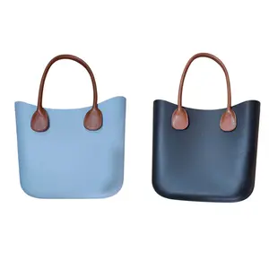 Carry On EVA Tote Custom Women Bag With Interchangeable Leather Handle