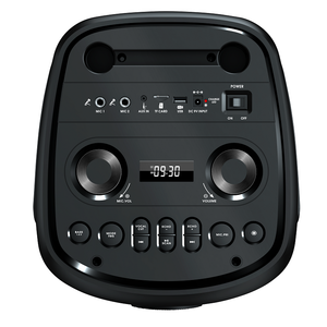 Altavoz Boombox con Luz LED RGB Transparente, Altavoz para Fiestas con <span class=keywords><strong>Doble</strong></span> Subwoofer y Bajos Potentes, con Pantalla Digital - Product Image 4