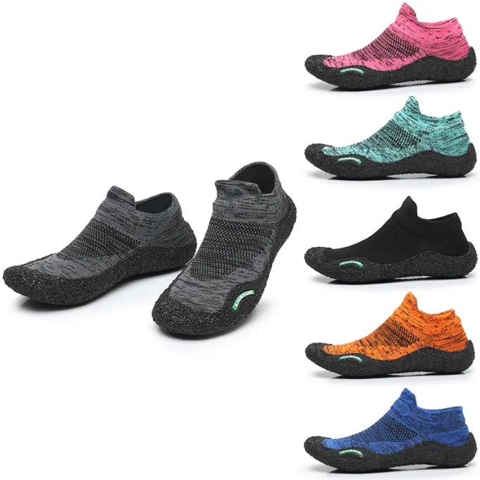 Summer Elastic Quick Dry Aqua Shoes Beach Barefoot Slippers Women Unisex Swimming Water Wading Shoes Men Upstream Swimming Shoes