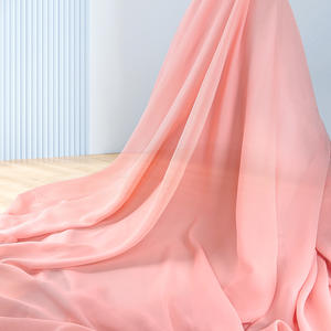 قماش بوليستر صلب عالي الجودة 75gsm منسوج 100 جم/متر مربع قماش شيفون خالص لفساتين وقمصان - Product Image 5