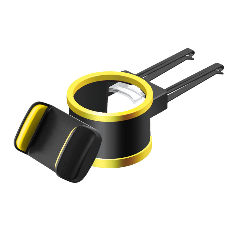 Car air outlet beverage cup holder mobile phone water cup universal holder