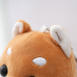 Kawaii cachorro amarillo Shiba Inu perro de peluche juguetes llaveros Peluches <span class=keywords><strong>Mini</strong></span> perro de peluche para niños juguetes de Navidad garra máquina juguetes de peluche - Product Image 3