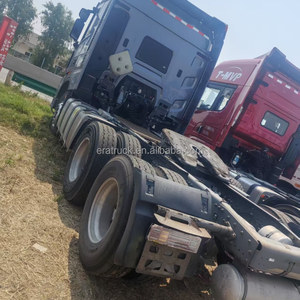 סינומשאית 6 x4 hwo מקסימום בשימוש טרקטור טריילר משאית ראש משאית 480hp מנוע דיזל עירום אריזה ברוטו 10 - Product Image 5