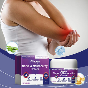 Crème pour <span class=keywords><strong>neuropathie</strong></span> nerveuse, analgésique rafraîchissant à base de plantes, soulage les douleurs musculaires, soulage les douleurs articulaires, crème pour les genoux, les coudes, les muscles, les os - Product Image 2
