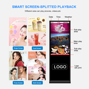 43 inch tầng đứng Video <span class=keywords><strong>Player</strong></span> quảng cáo <span class=keywords><strong>kiosk</strong></span> với HD LCD màn hình cảm ứng cho hiển thị đa phương tiện nhu cầu - Product Image 6