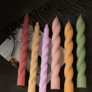 Tự làm <span class=keywords><strong>cholder</strong></span> nến khuôn dài dải hình xoắn ốc tốt dài bàn chải chủ hương thơm nến Silicone khuôn - Product Image 4