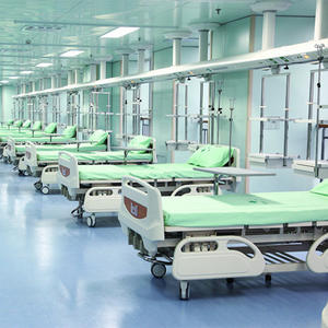 HaoHan 2025, новая Больничная мебель 037, регулируемая, 3 функции, медицинская Больничная койка с тремя ручками для продажи - Product Image 3