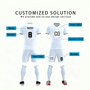 Maillot de football personnalisé avec impression de logo et nom - Product Image 2
