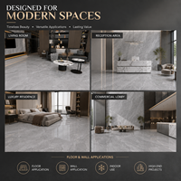 Carrelage en marbre gris moderne 750x1500, carrelage en porcelaine poli, résistant aux acides, antibactérien, pour la décoration d'appartements et de maisons