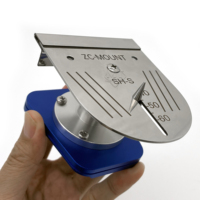 ZCHIP ZC-MOUNT en acier inoxydable pour une orientation précise des pièces en articulateur, respectant le plan occlusal et les vecteurs de mouvement inter-arche