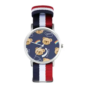 Reloj Deportivo con Imagen Personalizada, Correa de Nailon Tejida, Esfera Redonda, Diseño sin Escala - Product Image 6