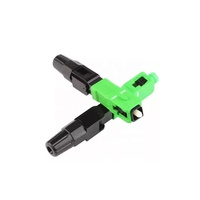Conector de Fibra Óptica de Ensamblaje Rápido FTTH SC APC/UPC de 55 mm con Pérdida de Inserción Inferior a 0.3dB