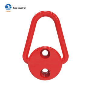 טבעת משולשת מחושלת HIDEA G80 מפלדת סופר-סגסוגת מחושלת ומחוסמת, עם בסיס, לאיתור סדקים בטכנולוגיית Magnaflux. - Product Image 1