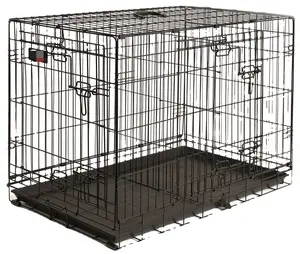 New Innovation Durable Collapsible Dog Cage Wholesale Stackable Crates Kennels Dog Cage For Large Dog