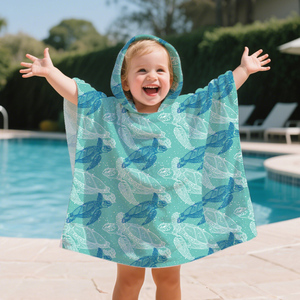<span class=keywords><strong>Toalla</strong></span> de Baño para Bebé de Microfibra Cómoda con Logotipo Personalizado, Mantas con Capucha Absorbentes para Niños en Forma Cuadrada - Product Image 2