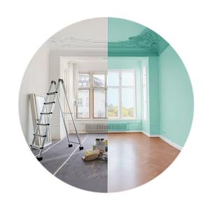 <span class=keywords><strong>Peinture</strong></span> d'émulsion intérieure bleue anti-moisissure imperméable à l'eau, revêtement liquide acrylique, professionnels du bâtiment, directement <span class=keywords><strong>de</strong></span> l'usine - Product Image 5