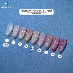 Esmalte de Uñas Vegano y Libre de Crueldad Animal, Gel Ojo de Gato Arcoíris de 15 ml, Esmalte de Uñas Brillante con Purpurina Magnética, Esmalte de Uñas con Efecto Láser - Product Image 2