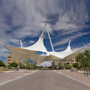 โครงสร้างเมมเบรนเหล็กกันน้ำโครงสร้างเมมเบรนหลังคาอาคารโครงสร้างเมมเบรนแรงดึง - Product Image 5