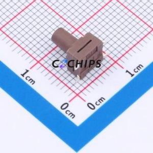 TSX06311-090D332DH-R0500 Tactile Switch SMD-4P,6.1x6.1mm Switch Single Pole Single Throw Round Button 1.8N 6.1mm - Product Image 2