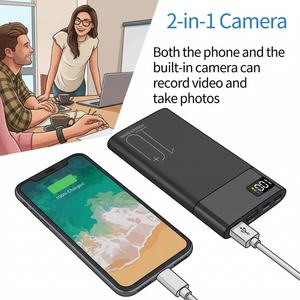 Cámara de Seguridad Inalámbrica Portátil P2P con Carga Rápida, Banco de Energía, Control por Aplicación Tuya y Visualización Remota - Product Image 4