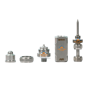 Quạt phẳng phun vòi phun 1/4 JN suf4b suf3b suf2c suf1 điều chỉnh không khí và chất lỏng trộn Siphon/trọng lực hút nước phun sương mù - Product Image 5