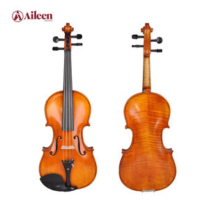 Profesional de abeto sólido hecho a mano antiguo estilo avanzada violín (VH400VA) - Product Image 1