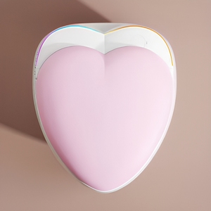 Nouvelle arrivée, WC intelligent en céramique rose en forme <span class=keywords><strong>de</strong></span> cœur, à poser au sol, avec siège automatique et siphon en S - Product Image 4