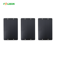 Solution d'alimentation hors réseau, panneau solaire Foldsun PERC haute efficacité 22,4 %, silicium monocristallin, taille personnalisée, vente en gros, CE