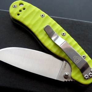 Navaja de Bolsillo Multifuncional para Exteriores AUS-8 con Mango G10, Hoja Plegable Personalizable OEM HK FB069 para Camping, Caza y Bricolaje, 1 Año de Garantía, 177mm - Product Image 3