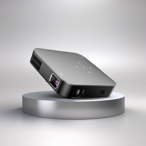 2025 portátil 4K inteligente <span class=keywords><strong>Android</strong></span> proyector de cine en casa con WiFi para Bluetooth Mini para películas al aire libre y juegos de teléfono 2G RAM - Product Image 1