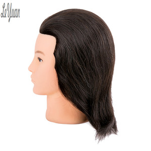 Maniquí Masculino 100% Realista con Cabello para Salón, Cabeza de Maniquí para Entrenamiento al por Mayor - Product Image 3