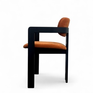 Silla de Comedor Tapizada Personalizada de Diseño Nórdico Moderno con Marco de Madera de Fresno y Cuero para Hogar, Oficina, Hoteles y Restaurantes - Product Image 3