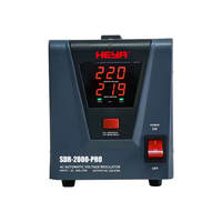 1000VA contrôle CPU numérique AC monophasé 220V AVR régulateurs de tension automatiques stabilisateurs 1KVA avec Protection contre les courts-circuits
